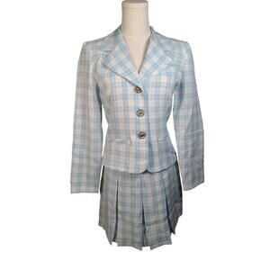 MODA INT'L Clueless Blazer and Wrap Mini Skirt